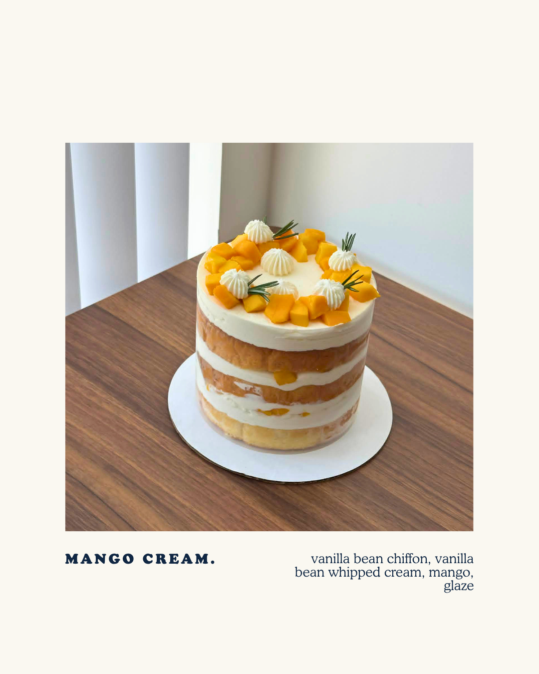 Oven Theory Chiffon Series Cakes