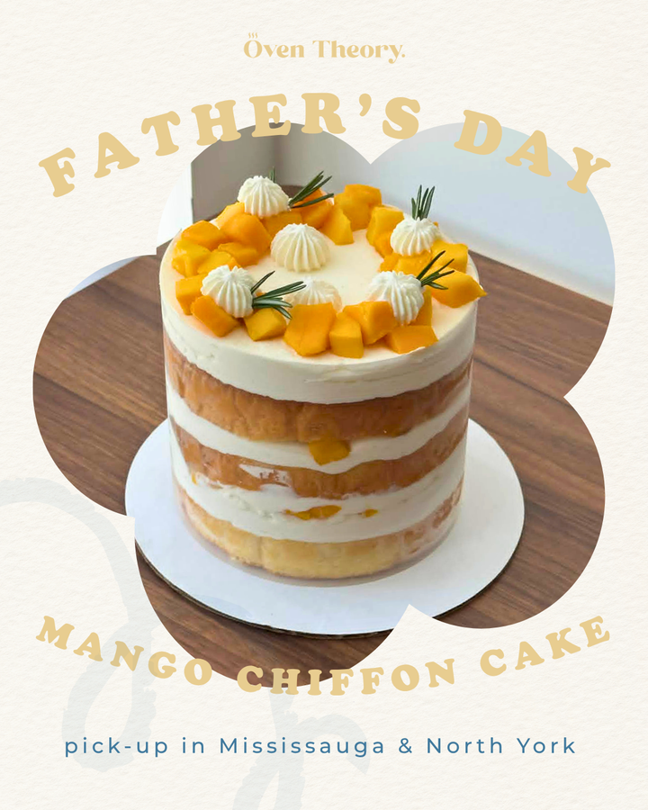 Father's Day Mango Chiffon Cake