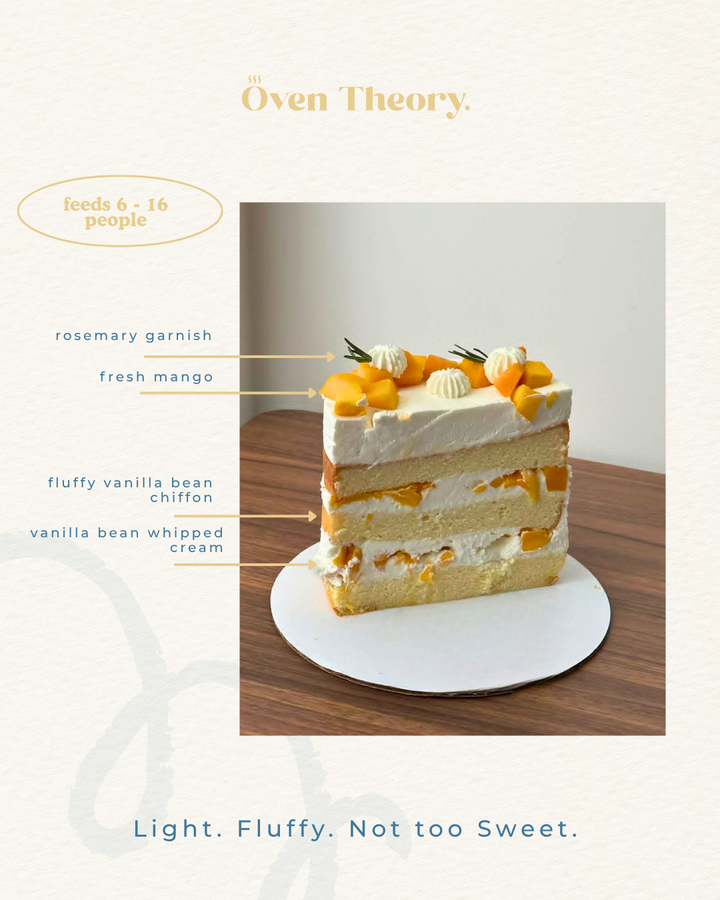 Father's Day Mango Chiffon Cake
